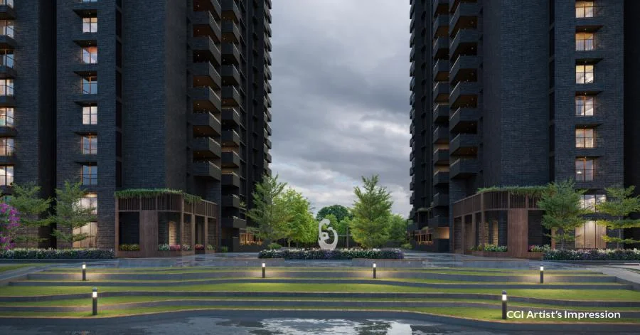 Assetz Trees and Tandem courtyard