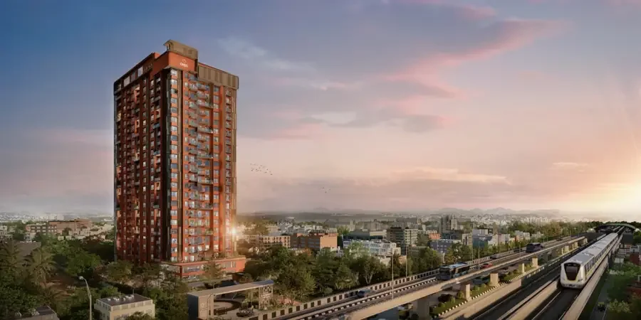 CKPC Heart of Harmony tower at sunset