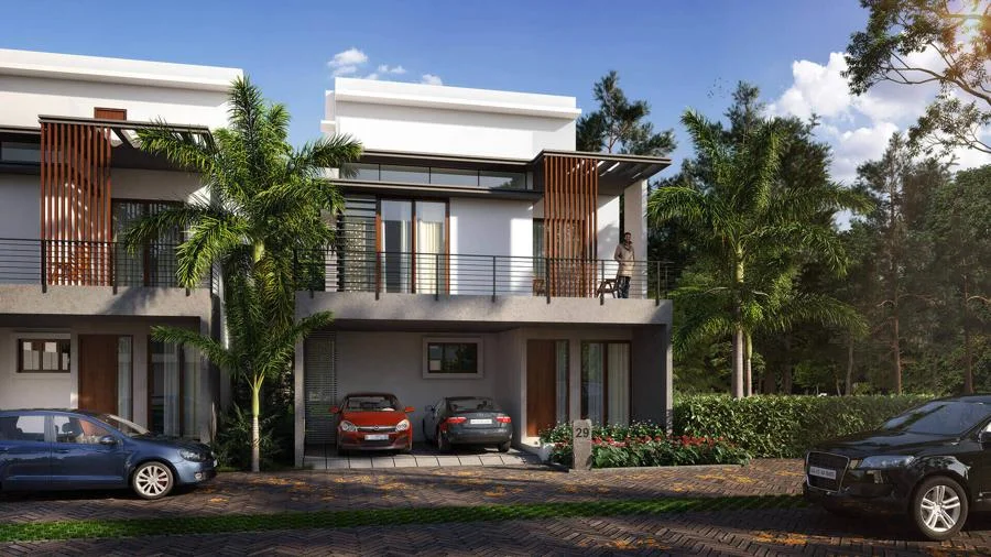Mana Daintree villa exterior with balcony