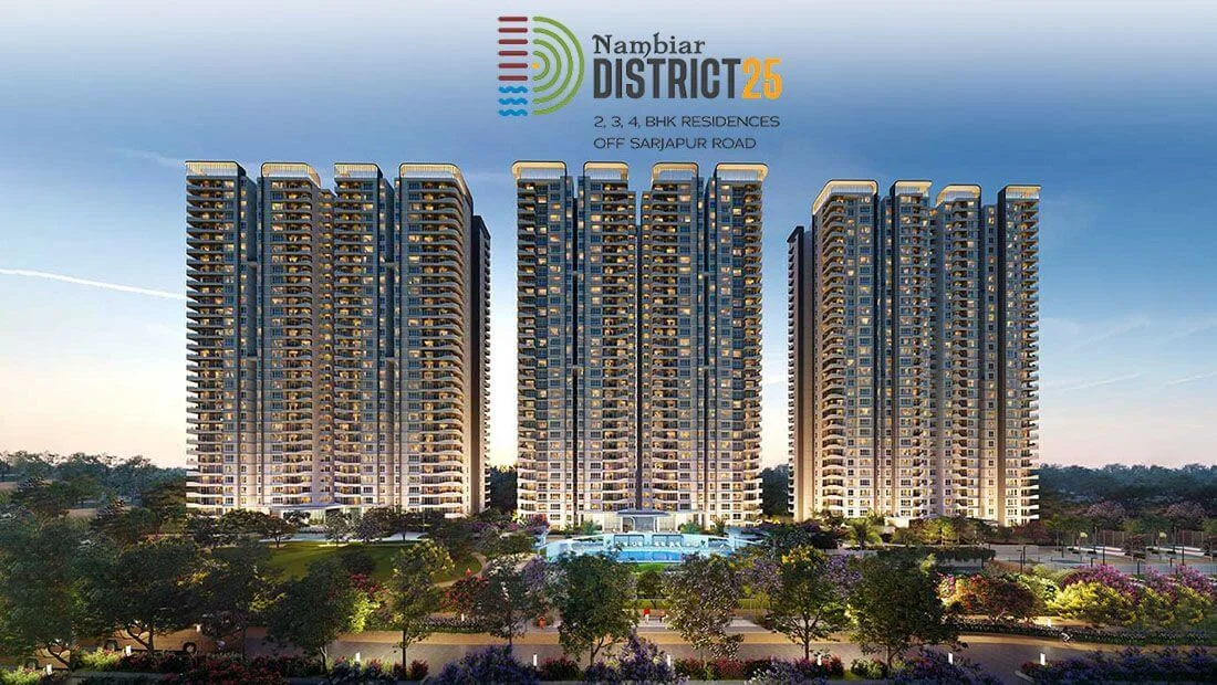 Nambiar District 25 towers