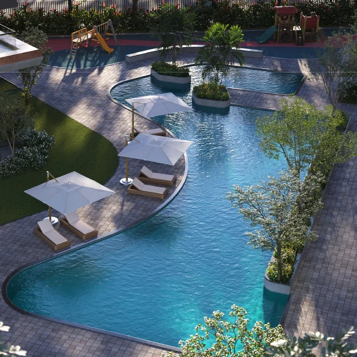 Sobha Altair swimming pool