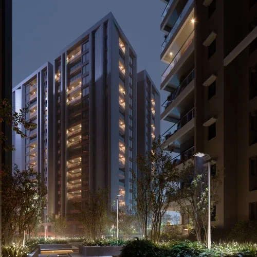 Sobha Infinia Phase 2 at night