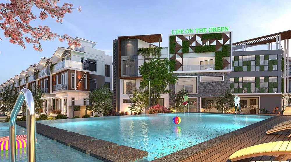 Sowparnika Life on the Green pool